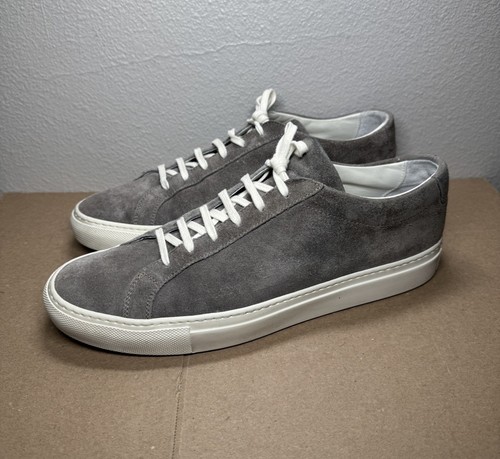 Common Projects Achilles niedrige Wildlederschuhe Herren Größe 9/10? Beschreibung lesen