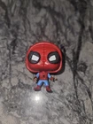 Funko POP Keychain Spider-Man Homecoming Spider-Man Homemade Suit Action Read