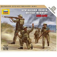 Zvezda ZV6166 1:72 British Infantry 1939-1945