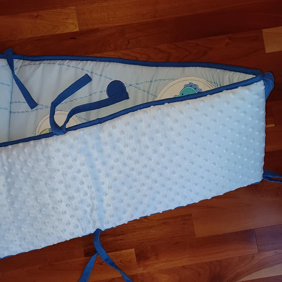 Almohada infantil Kids Line Bubbles azul tortuga caballito de mar pez pulpo cangrejo vida marina Foto 4 de 4