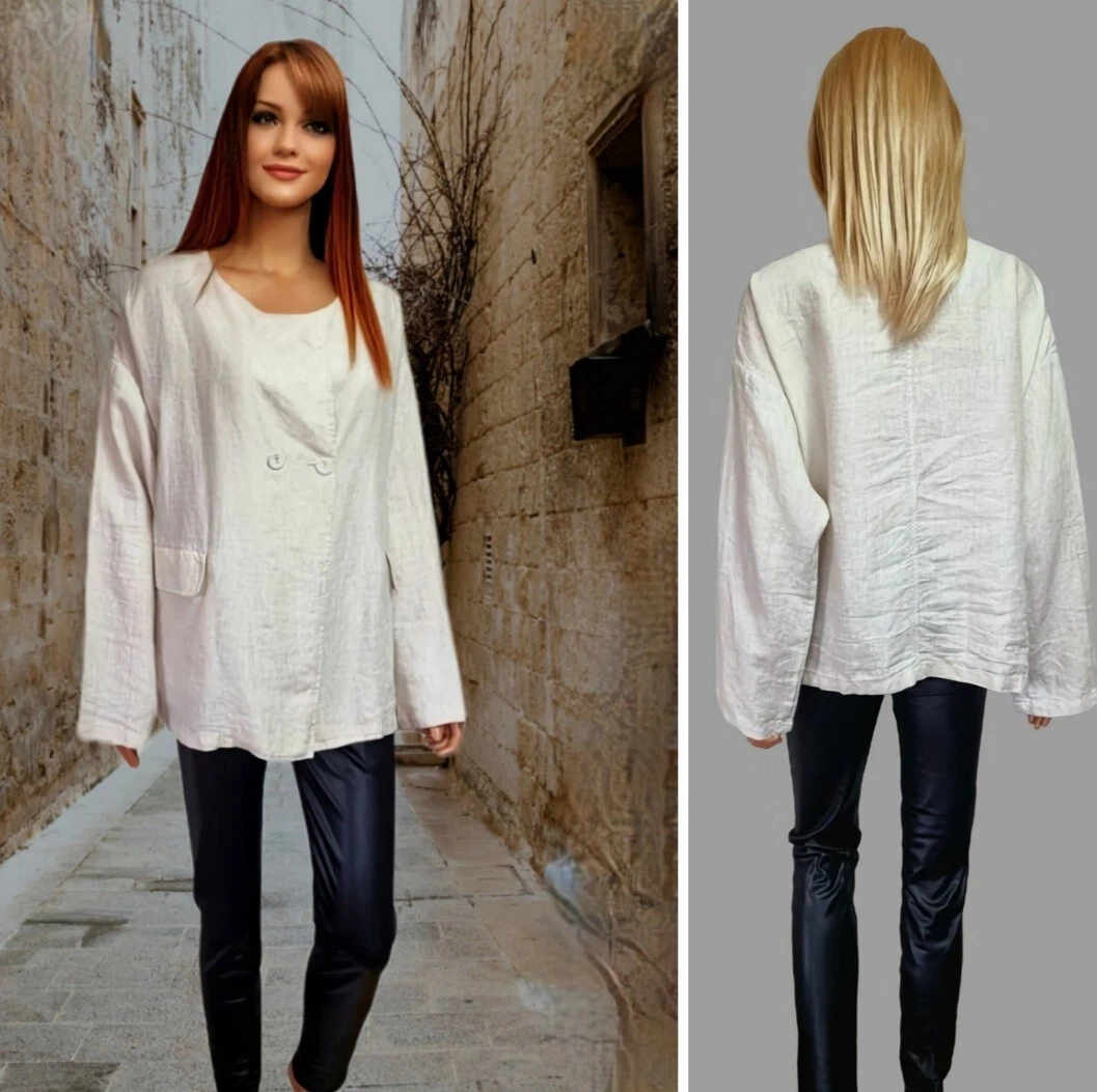 White blazer size 18 sale