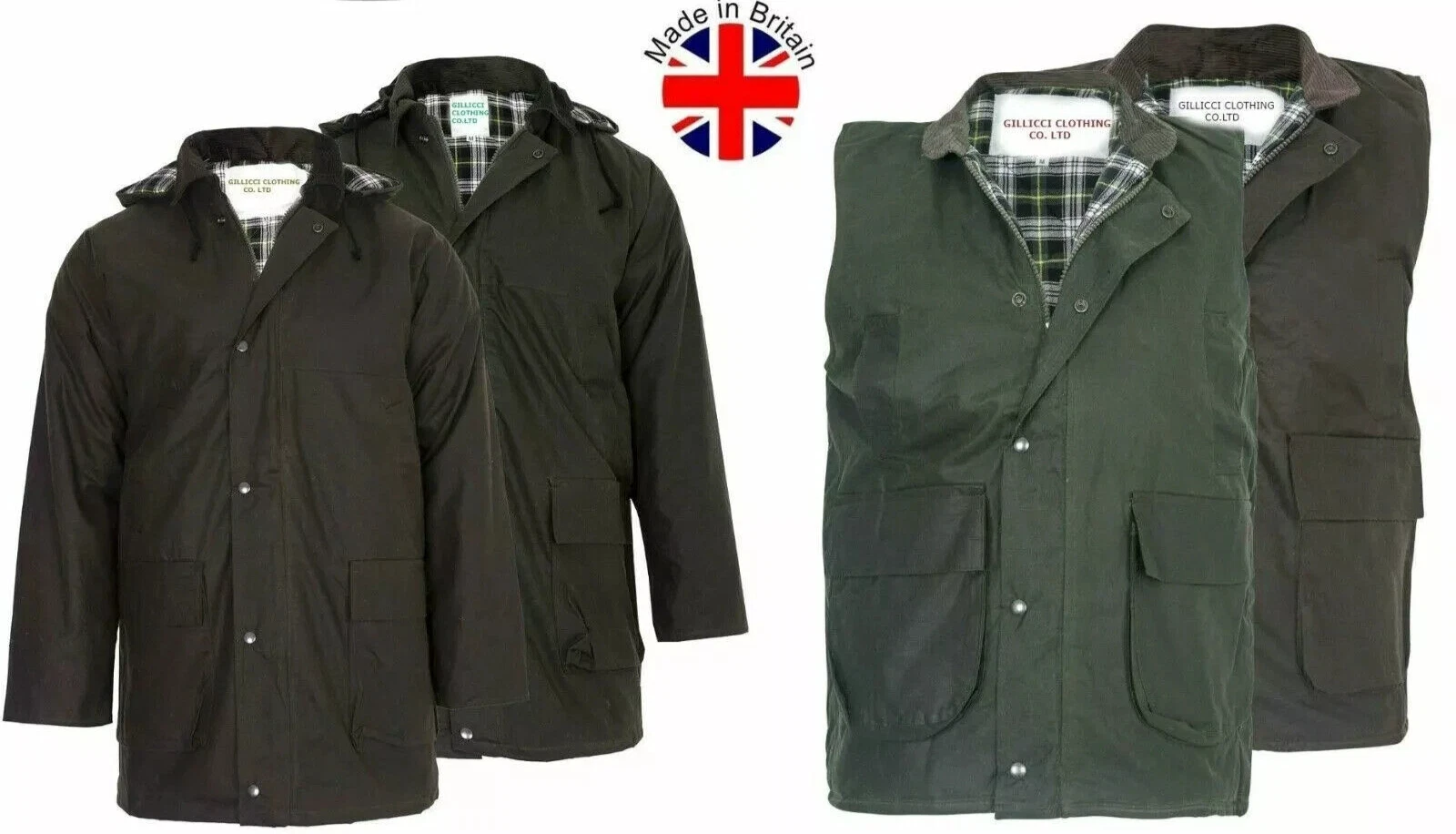 MENS WAX PADDED COUNTRY OUTDOOR SHOOTING FISHING FARMING BODYWARMER JACKET COAT