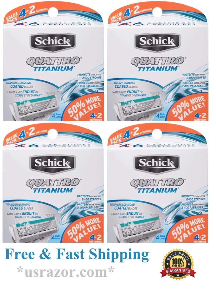 Schick Quattro Blades