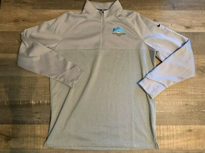Nike Golf 2018 Pyeong Olympics 1/4 Zip Top SIZE LARGE
