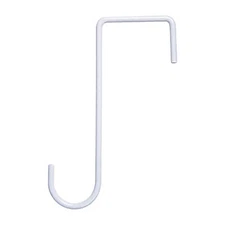 2Pcs Metal Fence Hangers Heavy Duty Patio Hooks Utility Hanging Light Plant Feed