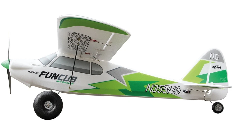 Multiplex RC Flugzeug FunCub NG Brushless grün by MPX - Bild 3 von 4