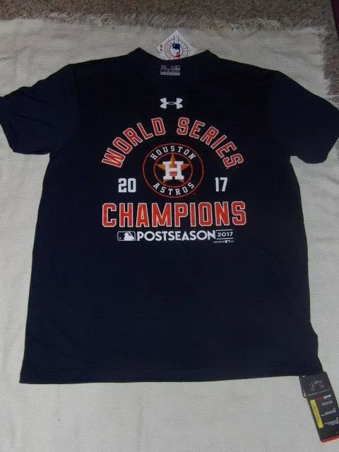 MLB Houston Astros World Series Champions 2017 Under Armor Men's Heat Gear  Shirt