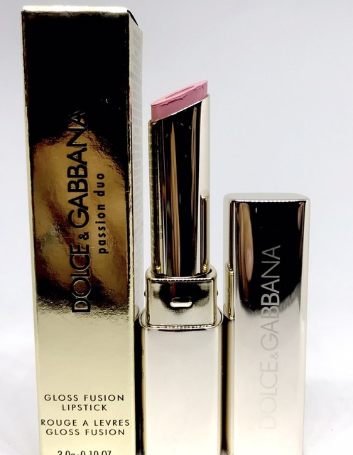 Dolcegabbana Passion Duo Gloss Fusion Lipstick 32 Lotus 010 Oz 30g New