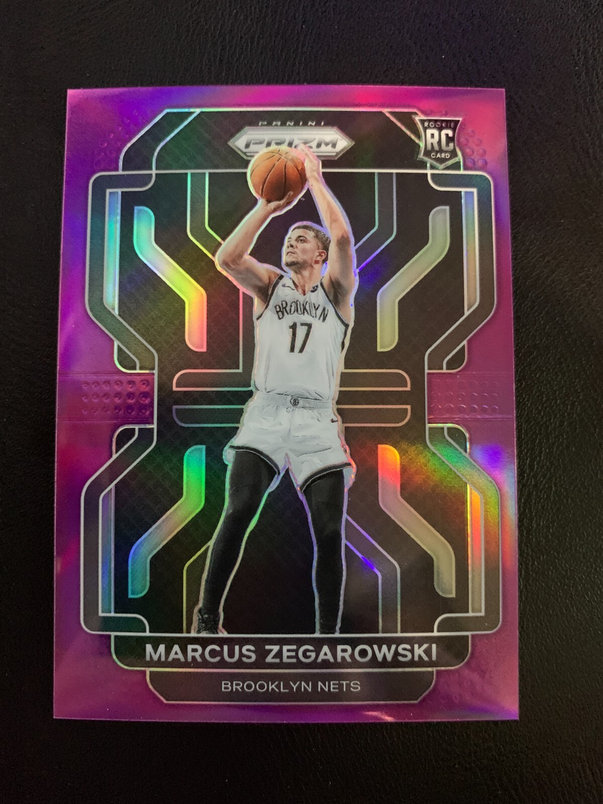 Marcus Zegarowski 2021-22 Panini Purple Prizm #300 RC #d /99 Rookie