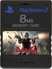 DEVIL MAY CRY 1 2 3  PS2 MEMORY CARD SAVES  100 Unlocked Weapons Stages 