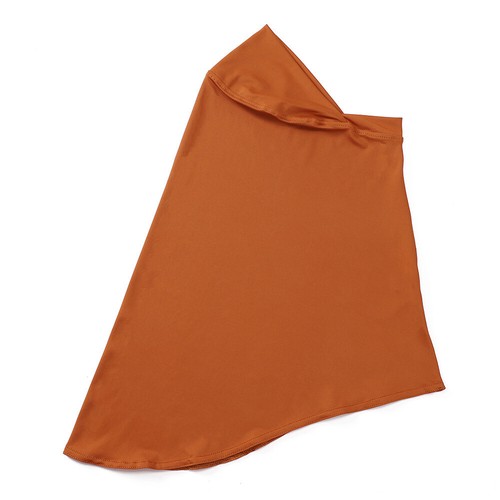 Frauen Einfarbige Farbe Kopftuch Innere Hijab Turban Muslim Damen Schals Schals - Picture 24 of 28