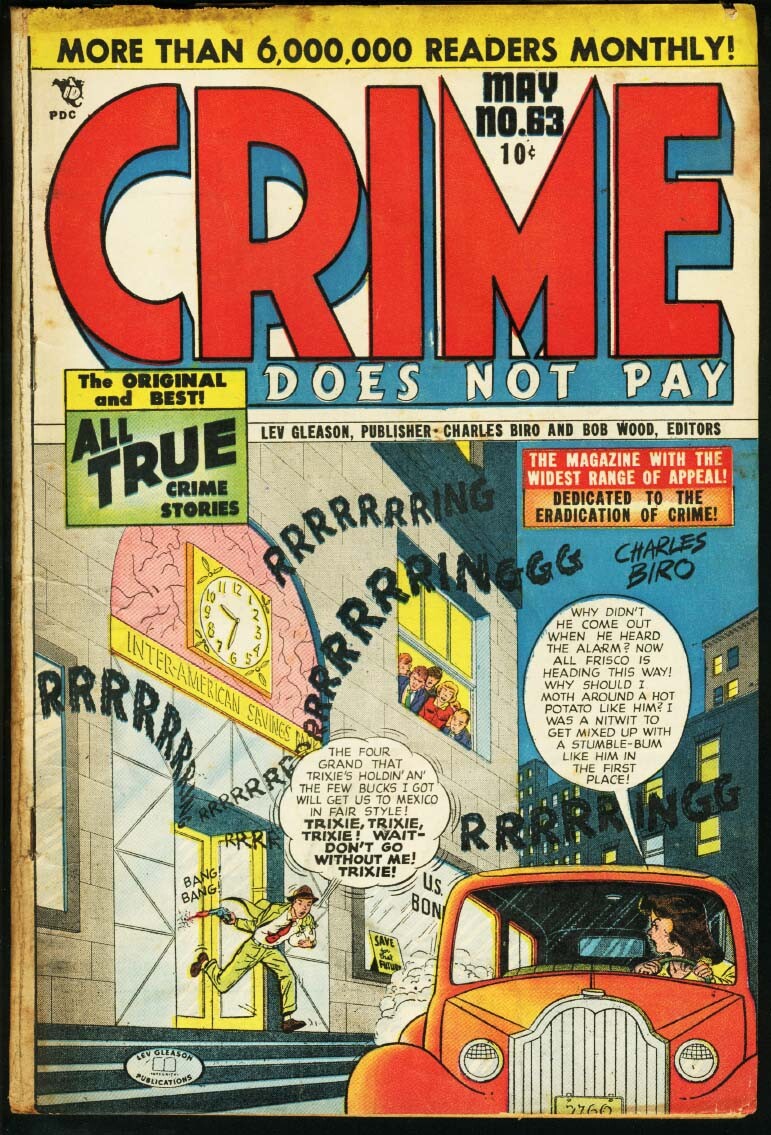 【中古】 Crime Don’t Payu Frankie＆Fash Crime Must Pay The Penalty #28 1952 - Ace -FR/G - Comic Book