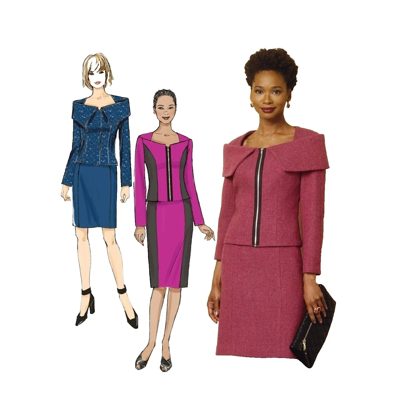 Patrones de Costura Butterick Traje