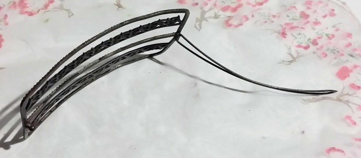 Barrette cheveux femmes dorée pierres bronzes - Ines
