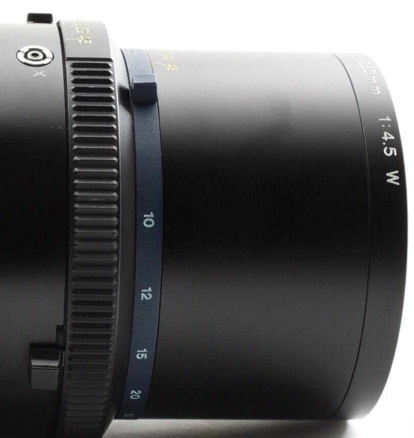 MAMIYA SEKOR Z 250mm f/4.5 W MF Lens For RZ67 Pro II w/ Hood