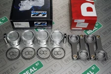 CP Pistons BC625+ Rods Silvia 240sx S13 S14 SR20DE SR20DET 9.0:1 87mm