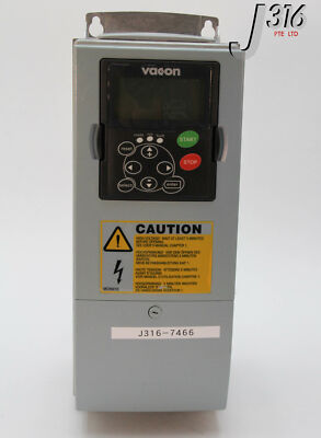 7466 VACON VARIABLE FREQUENCY DRIVE NXS00082A2H1SSSA2000000 IP21/NEMA1