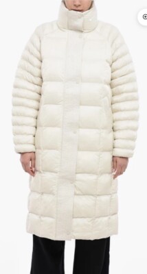 Nike Sportswear Swoosh Puffer Primaloft Therma Fit Jacket FB7670 104 M White Nwt