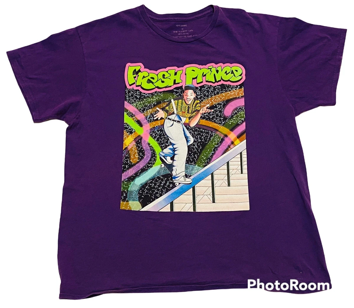 Fresh prince 2025 purple shirt