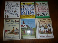 Lot 6 20th CENTURY CHILDREN’S BOOK TREASURY Heroes VIRTUES Faith Bennett FAITH