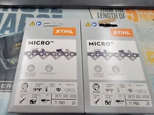 NEW REPLACEMENT (2 PACK) OEM STIHL #3670-005-0028 CHAIN FITS GTA26 PRUNER