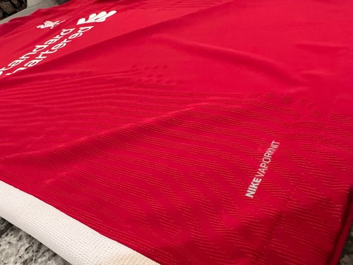 Nike Liverpool FC 2020 21 Match Vapor Knit Red Home Jersey Men's Medium M NWOT - Picture 3 of 11
