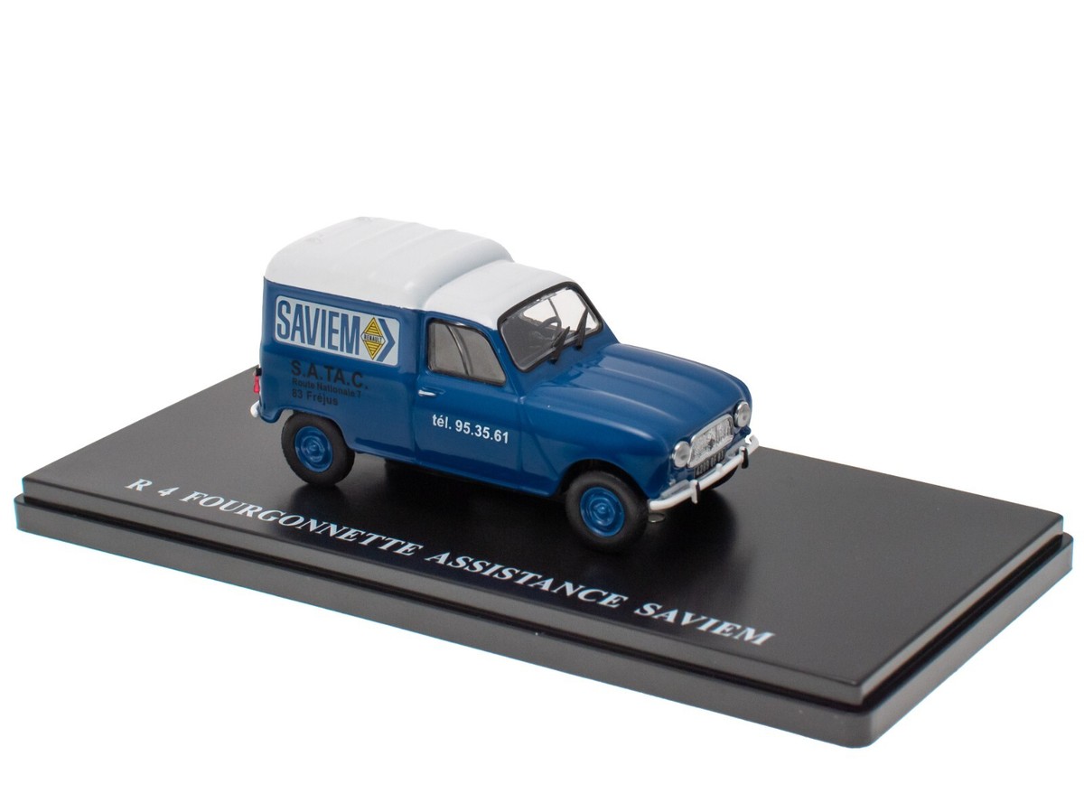 RENAULT R4 4L FOURGONNETTE ASSISTANCE - 1:43 Diecast PKW LKW