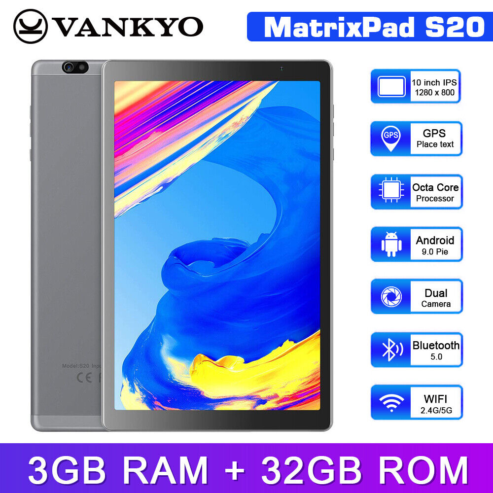 VANKYO Matrixpad S20 32GB WI-FI + 5G (Unlocked), 10