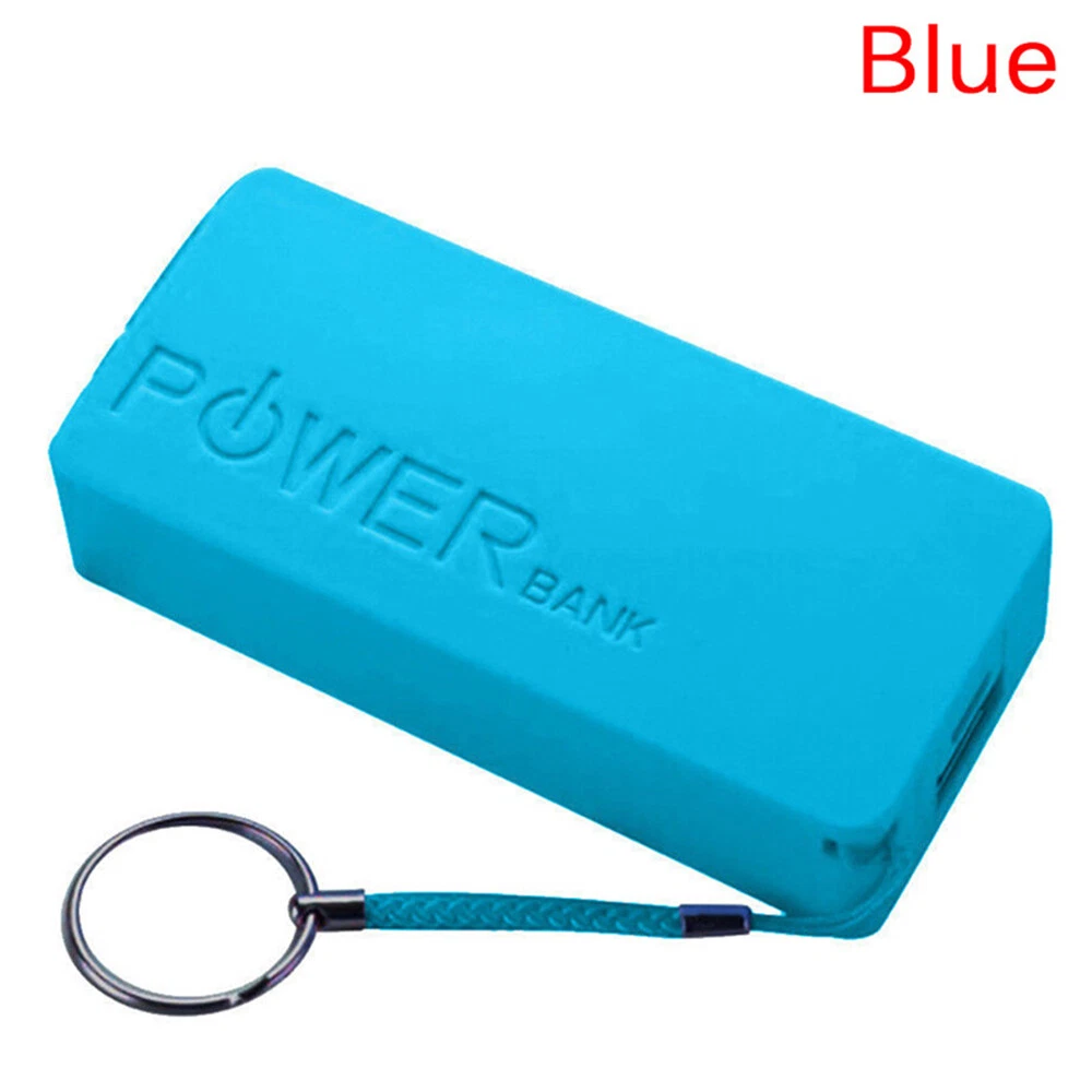 18650 Power Bank Case with Dual Slots – Portable Battery Charger Storage  