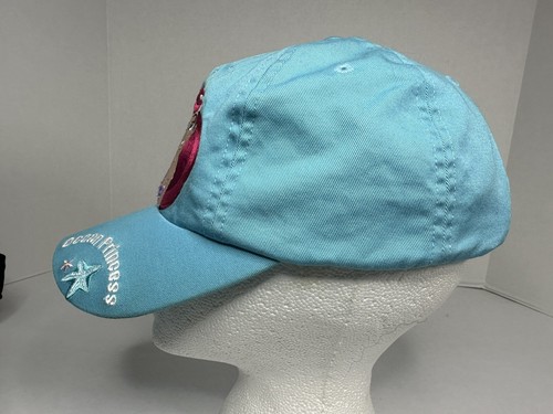 YOUTH Disney Store The Little Mermaid Ocean Princess Turquoise Hat Cap Size S/M - Picture 6 of 9
