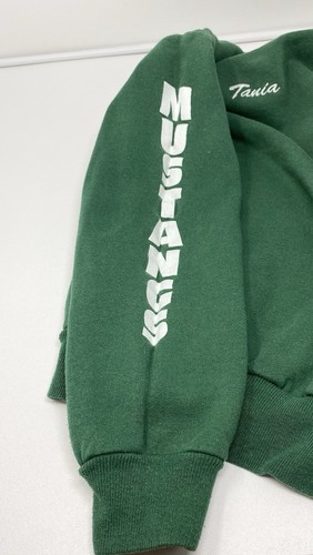 Vintage Mustang Horse High School? Sweatshirt Personalized Large Medium? USA - Picture 13 of 16