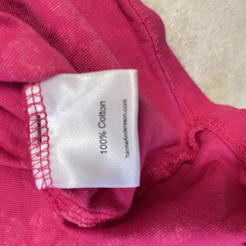 Hanna Andersson Halter Dress Girls 120 Pink Summer Cotton Floral - Picture 6 of 8