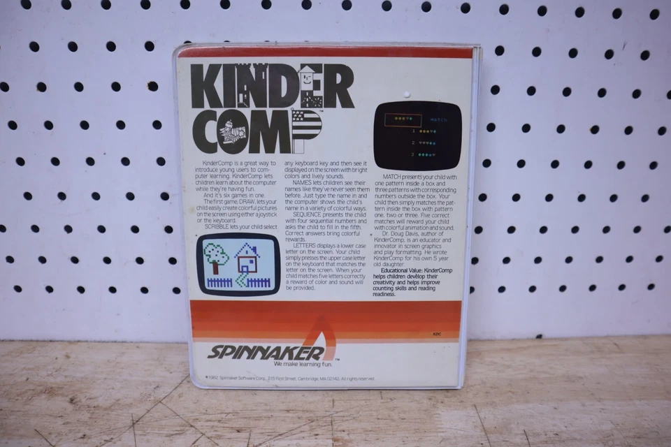 Nice Used Vintage Original Apple II+ IIe - Kinder comp CIB Kindercomp PC Game US - Image 3 of 3