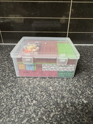 Minecraft Stil Magnetische Bausteine Vorbau Sensorische Würfel Kinder Spielzeug 105 Stck.