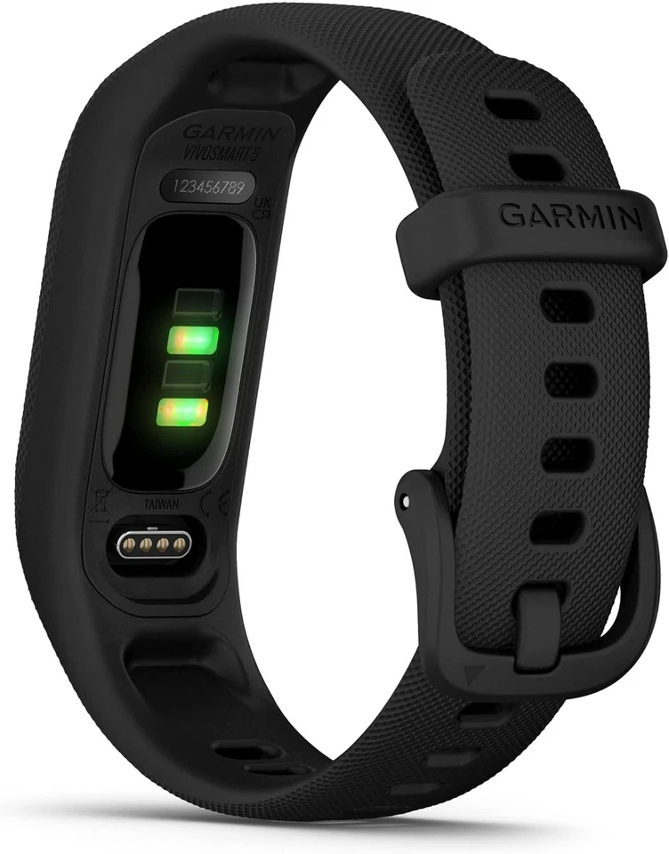 Garmin Vivosmart 5 Advanced Fitness Tracker - Negro / LG (Reacondicionado Certificado) Foto 2 de 4