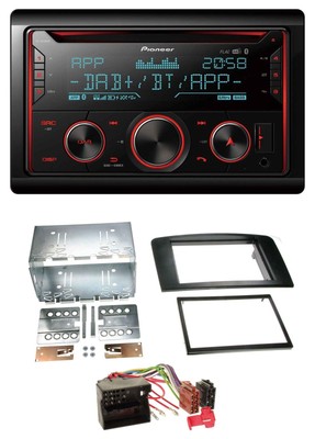 Pioneer 2DIN DAB MP3 Bluetooth USB CD Autoradio für Mercedes M-Klasse 05-11 W164