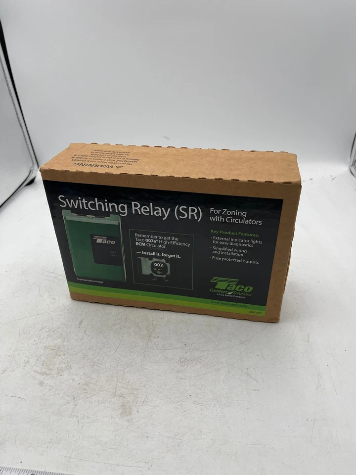 Taco Switching Relay SR501-4 HVAC Relay For Zoning With Circulators - Image 4 of 4