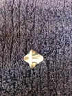 Vintage SILVER ROADRUNNER RING 5/8' Diameter