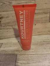 Kourtney By Kourtney Kellar Self-tan Face Lotion Medium New Sealed 2.5 Fl Oz