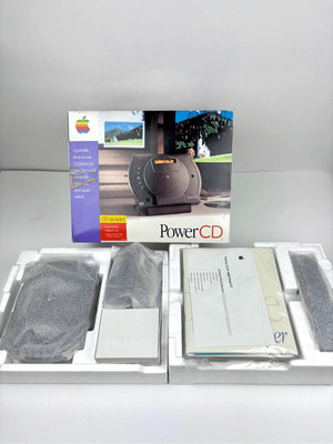 NOS Vintage 1993 Apple PowerCD SCSI Philips CDF-080 New Open Box- PowerCD Sealed