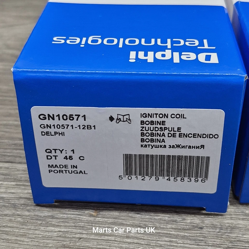 Bmw 135i 335i N54 Delphi Ignition Coil Set X6 New - Image 3 of 4