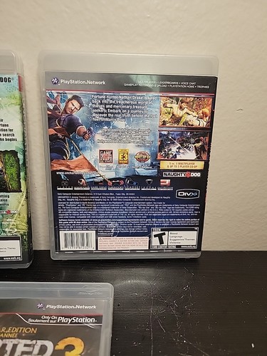 Uncharted Trilogy 1/2/3 (Sony PlayStation 3, PS3) CIB, Naughty Dog, Nathan Drake - Picture 6 of 10