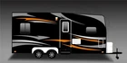 RV, Trailer Hauler, Camper, Motor-home Large Decals/Graphics Kits 24-k