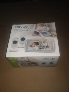 Axvue A1080DU Video Baby Monitor 1080P Full HD 5.5" LCD Screen + 2 Cameras
