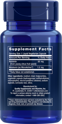 Life Extension CIRCADIAN SLEEP 30 Liquid Caps - Picture 2 of 2