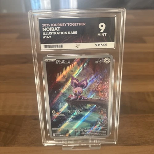 Pokémon TCG Journey Together Noibat Card 169/159 Illustration Rare, Ace 9