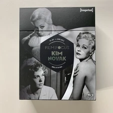 Film Focus Kim Novak (1947-1959) Imprint Films Blu-Ray Box Set OOP