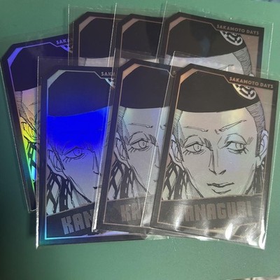 Sakamoto Days Kyo Holocard Jump Shop Official 7-Pc Set Anime Collectible