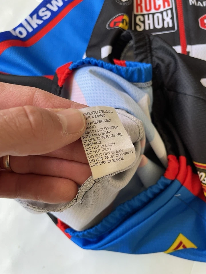 Trek Volkswagen Pro MTB Team Jersey De Marchi Hombre XL Hecho en Italia Foto 4 de 4