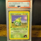 2000 POKEMON GYM CHALLENGE 1ST EDITION #39 ERIKA'S BULBASAUR PSA 7